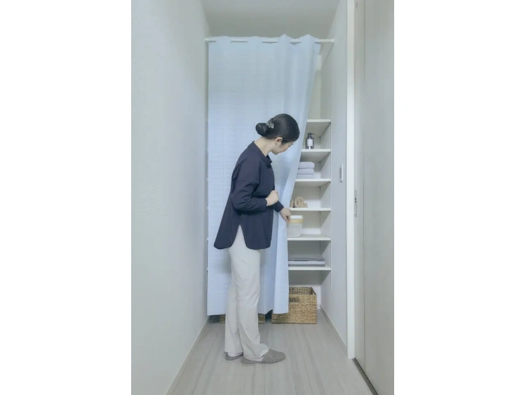 生活感を目隠ししてお部屋すっきり　目隠し